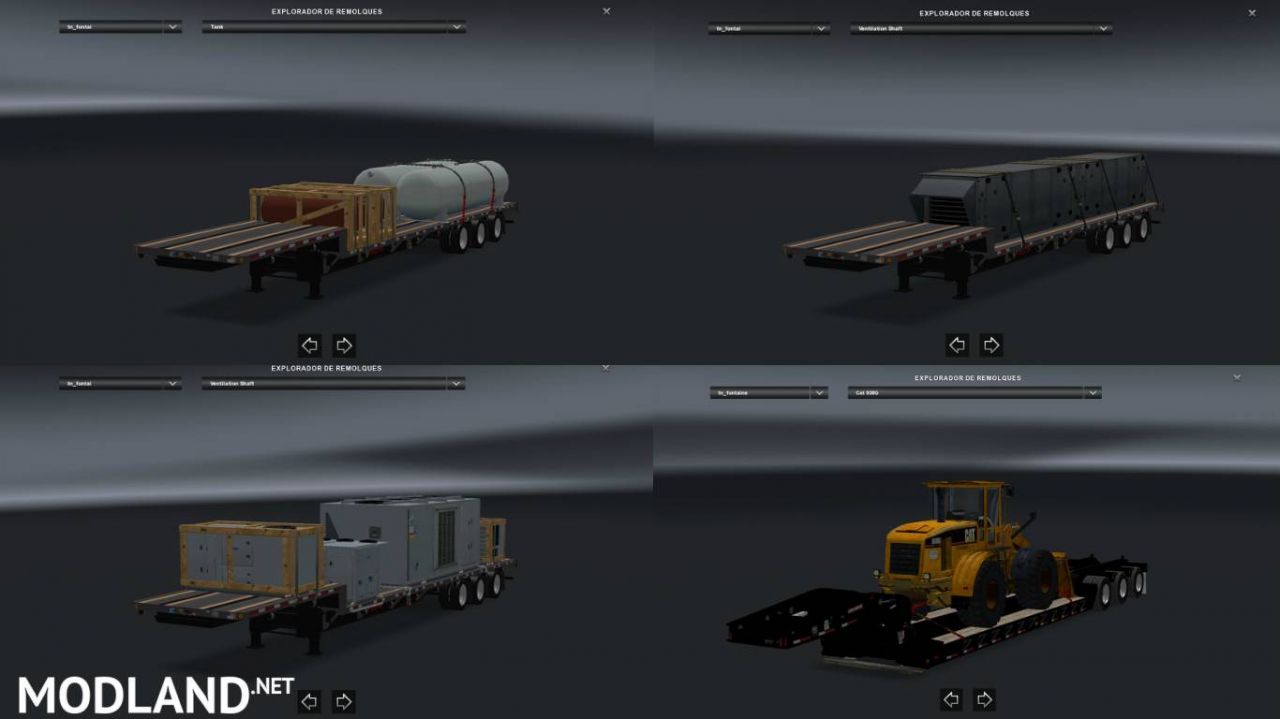 Pack Trailers Usa ETS2