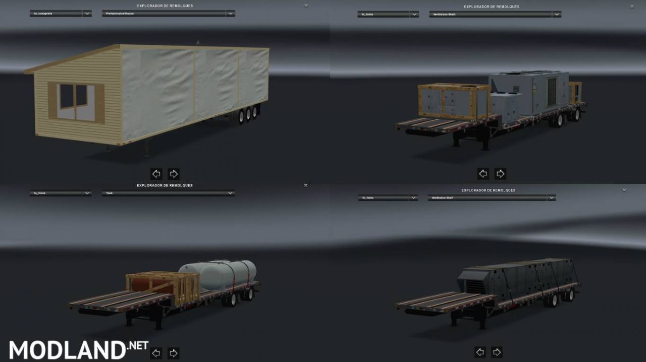 Pack Trailers Usa ETS2 v1.0 Fixed Link
