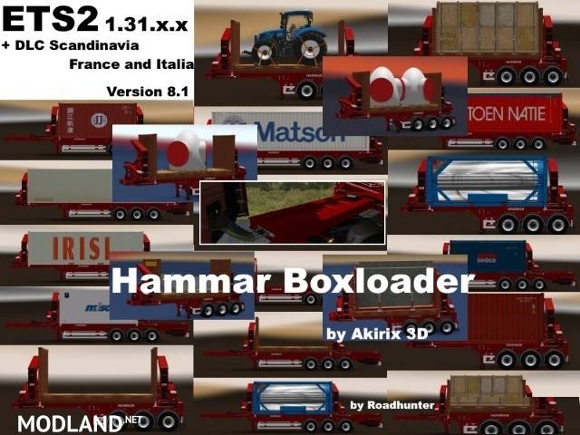 Hammar Boxloader with 14 cargos