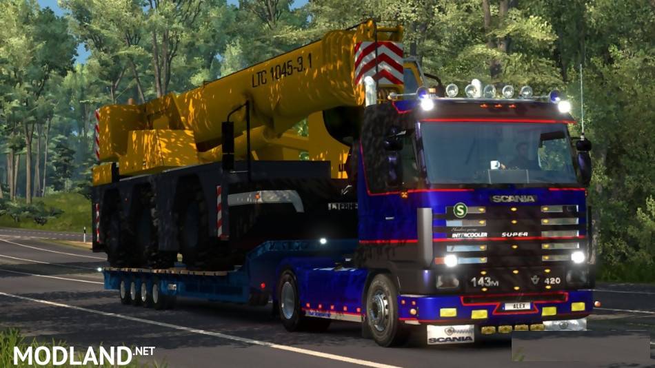 Trailer Crane Hitachi