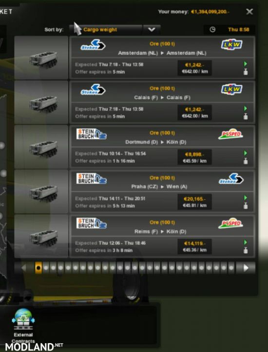 Trailer 100 ton