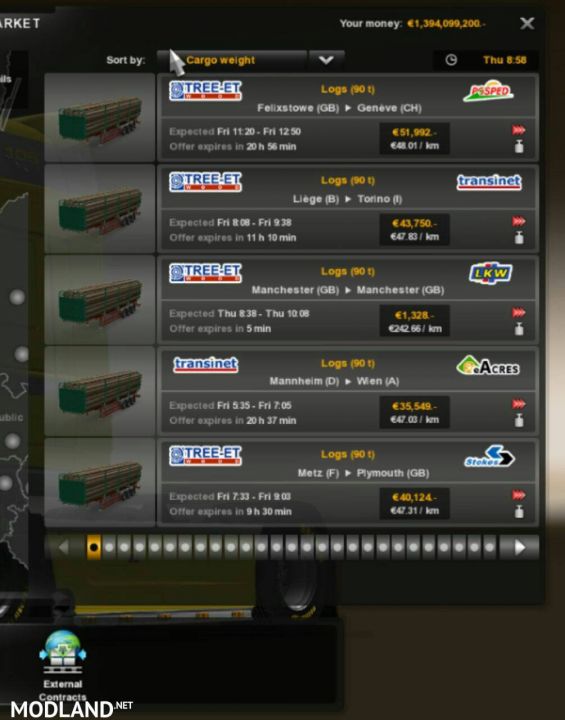 Trailer 90 ton
