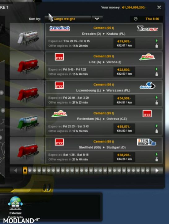 Trailer 95 ton