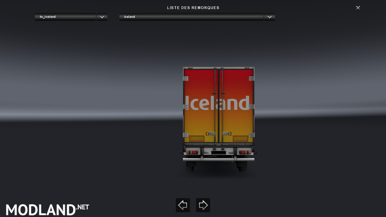 Trailer Iceland For ETS2 1.30.2.6S