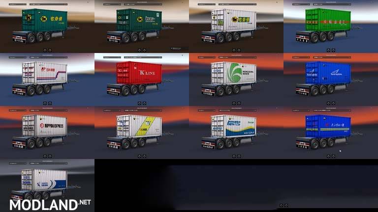 Japan Company Container 20ft Pack