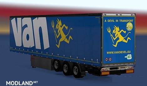 Rudi 50 Skins for Kögel Maxx Trailer