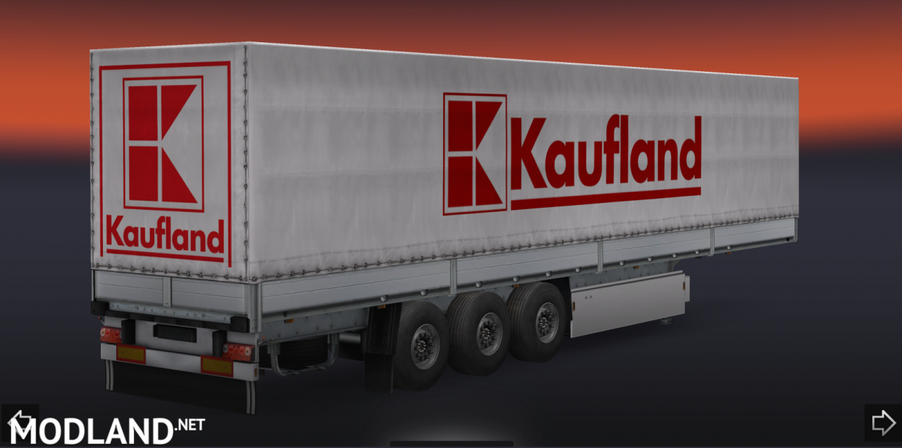 Kaufland Trailer Skin