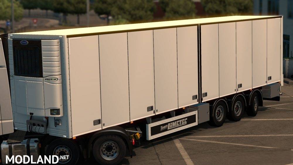 Limetec Trailer with steering axes 1.27