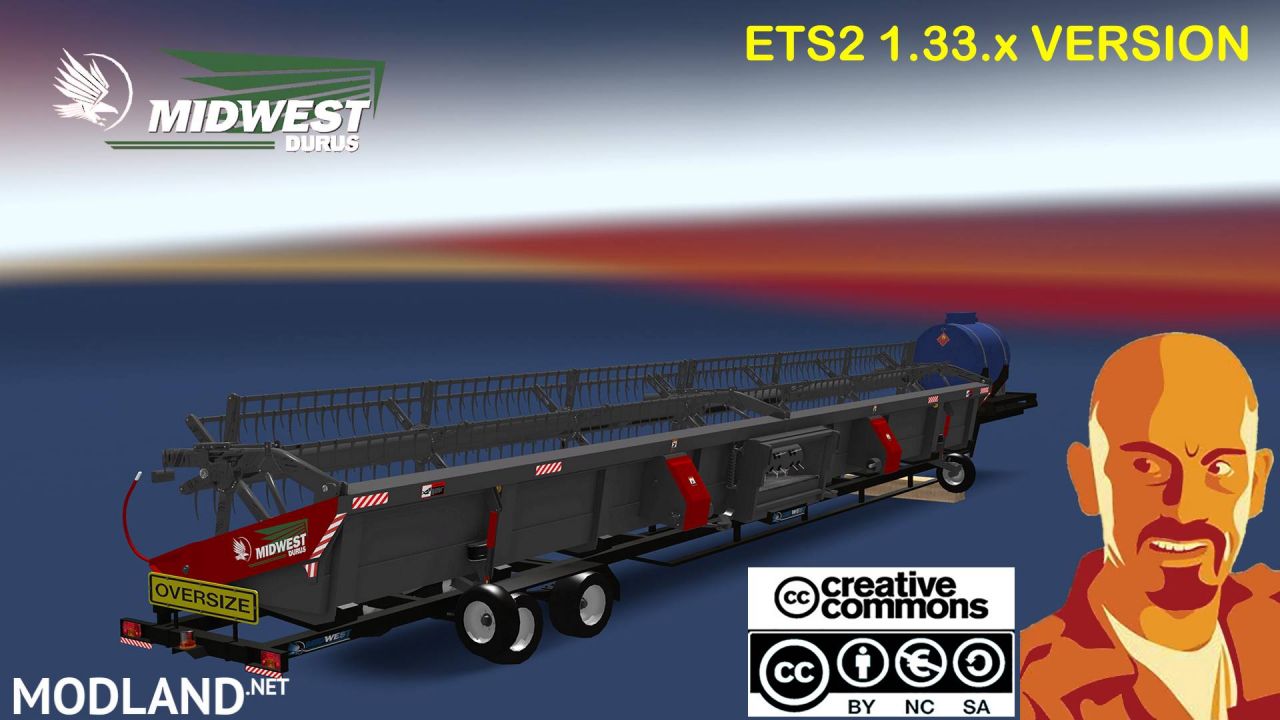 MIDWEST DURUS TRAILERS ETS2 1.33.x