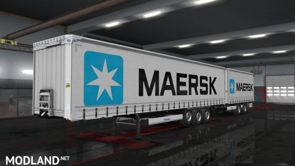 Maersk Trailers for Krone DLC