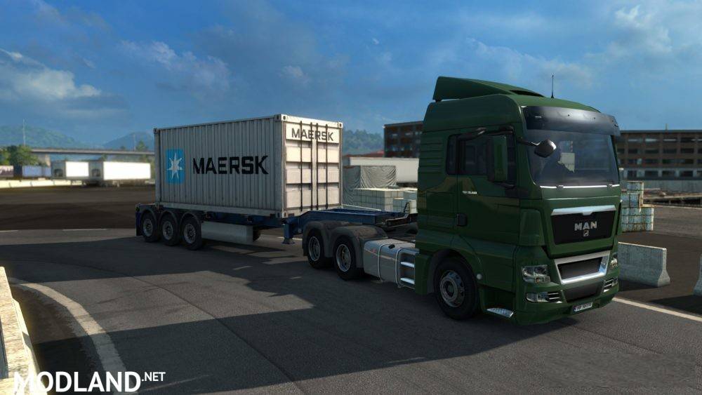 Maersk Container Trailer