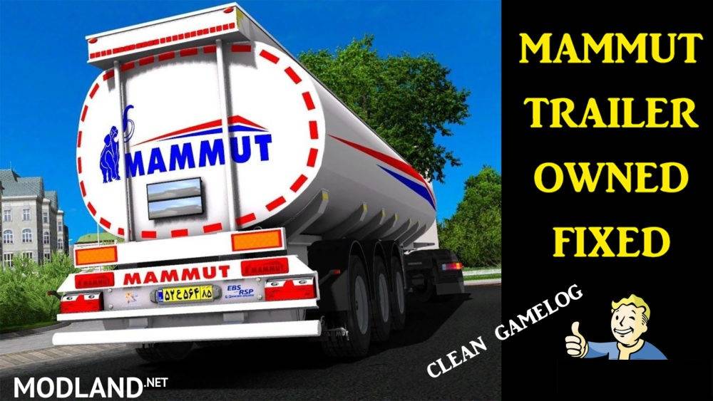 Mammut 95 Tanker Trailer Owned Fixed