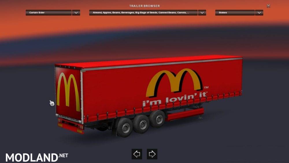 Mcdonalds Trailer