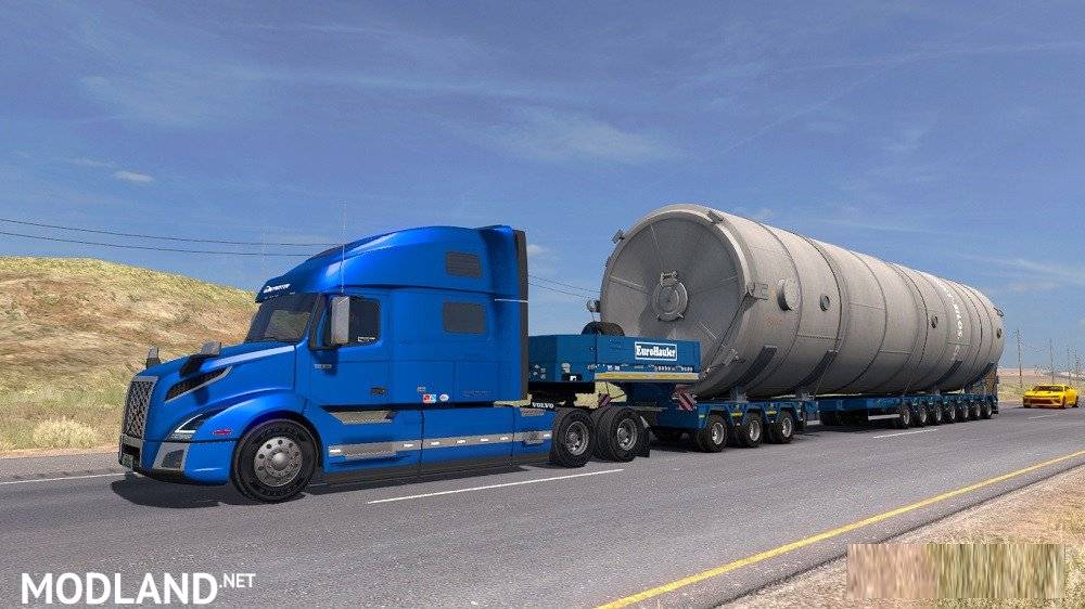 Mega Silo Long Trailer