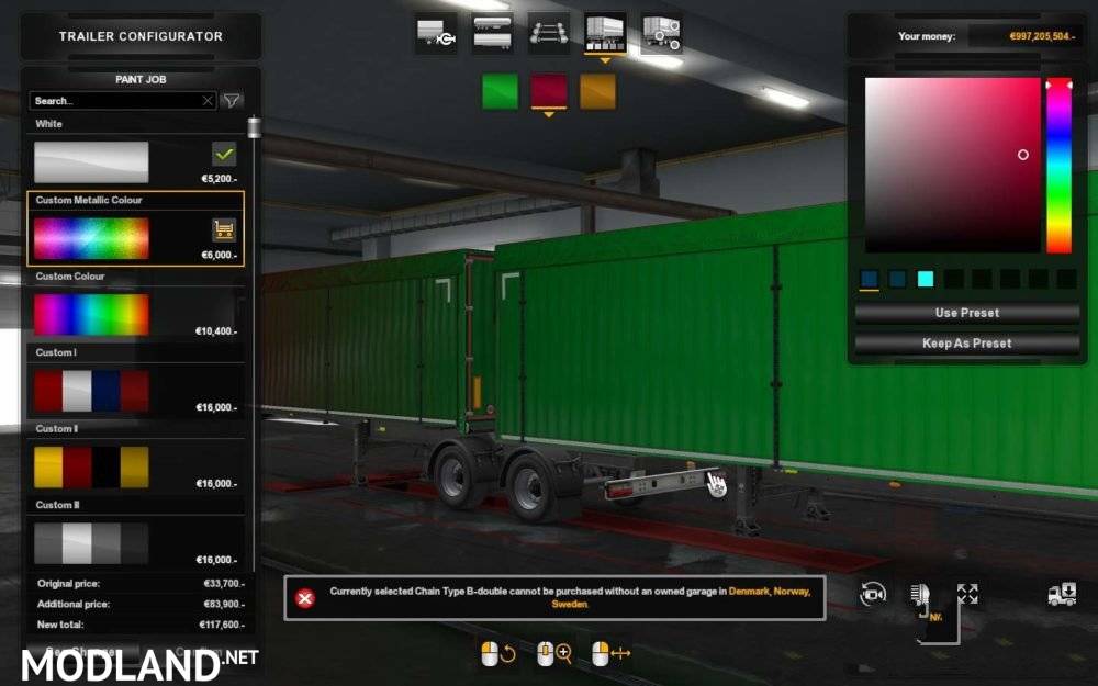 METALLIC FOR TRAILER 1.32.x