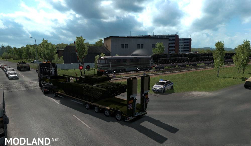 Military Oversized Cargoâ€ v 2.0 for DLC â€œBeyond the Baltic Seaâ€