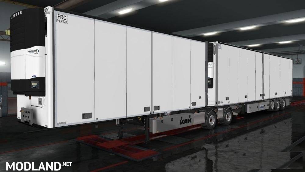 Ownable NTM semitrailer for VAK Vslider addon