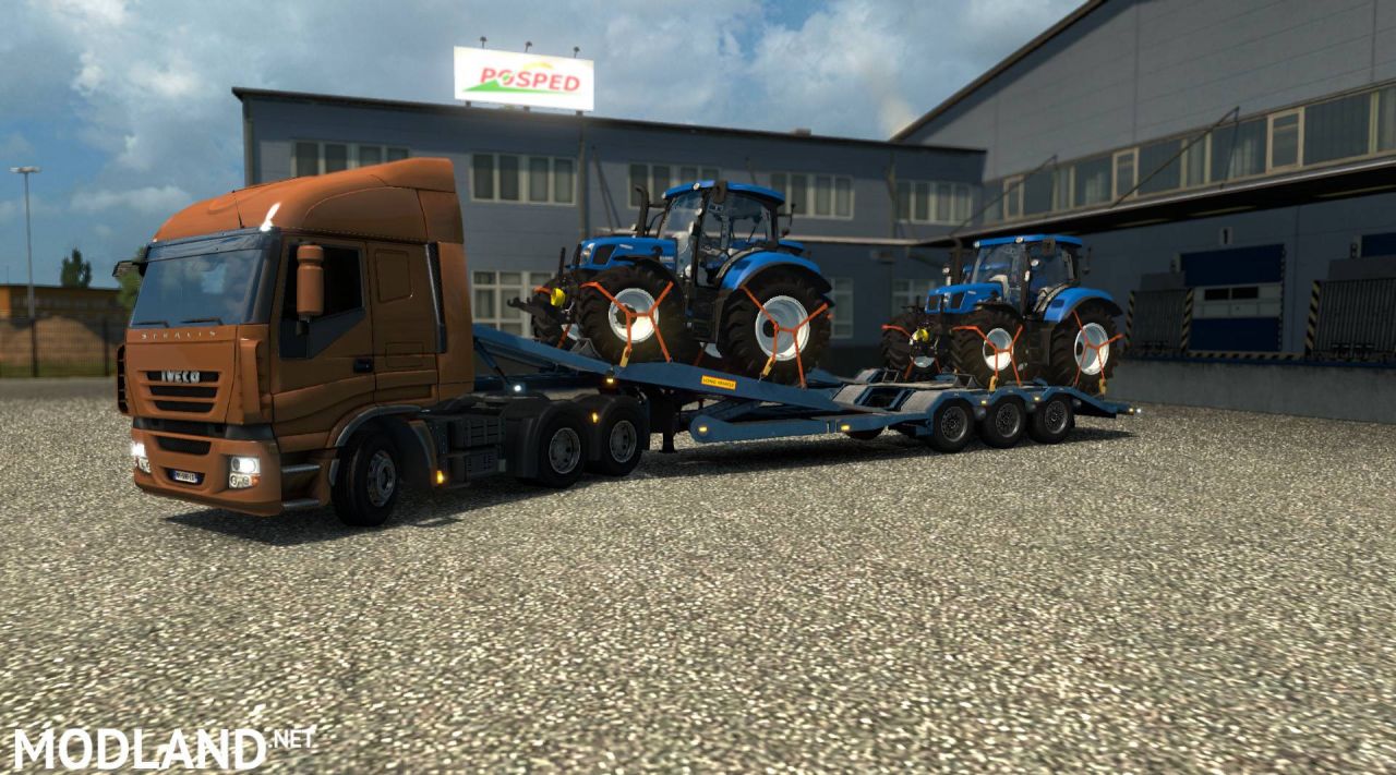 Single trailer - New Holland T6160