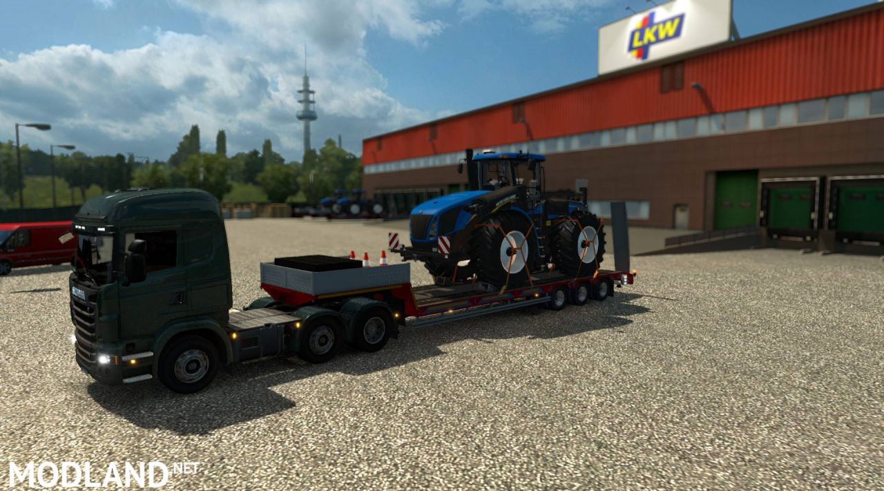 Single trailer - New Holland T9560