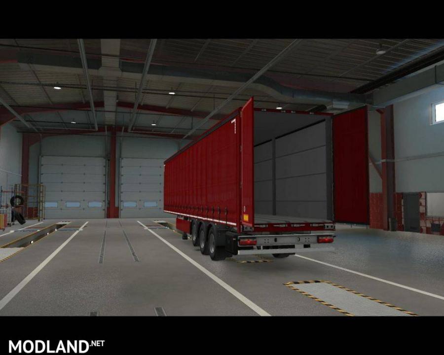 Openable Side Curtain and Back Door (MP-TruckersMP)