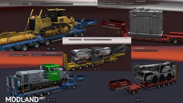 Real logo Heavy Load Trailer DLC