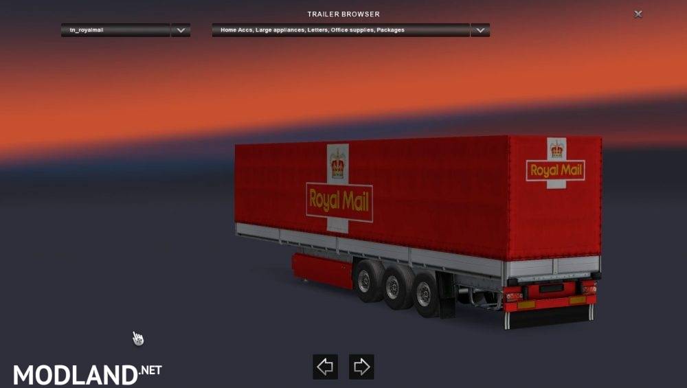 Royal Mail Trailer