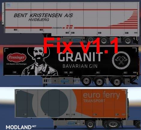 Rudi Kast Ekeri Jumbo, City, Semitrailer Mix v 1.1 Fix
