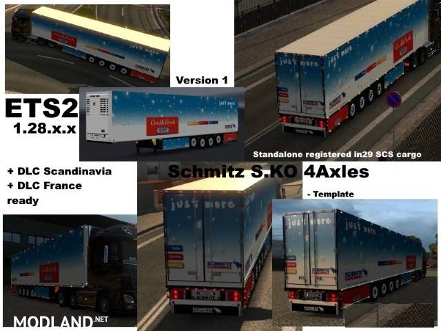 Schmitz Cargobull S.KO 4 axles Reefer Trailer