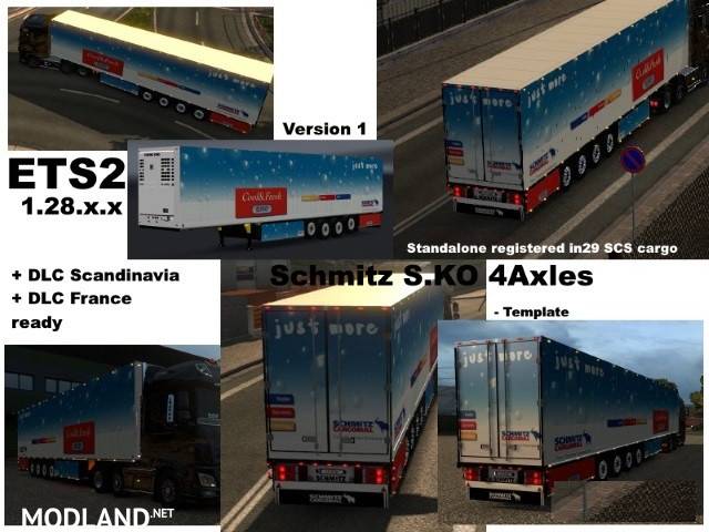 Schmitz Cargobull S.KO 4 axles Reefer Trailer