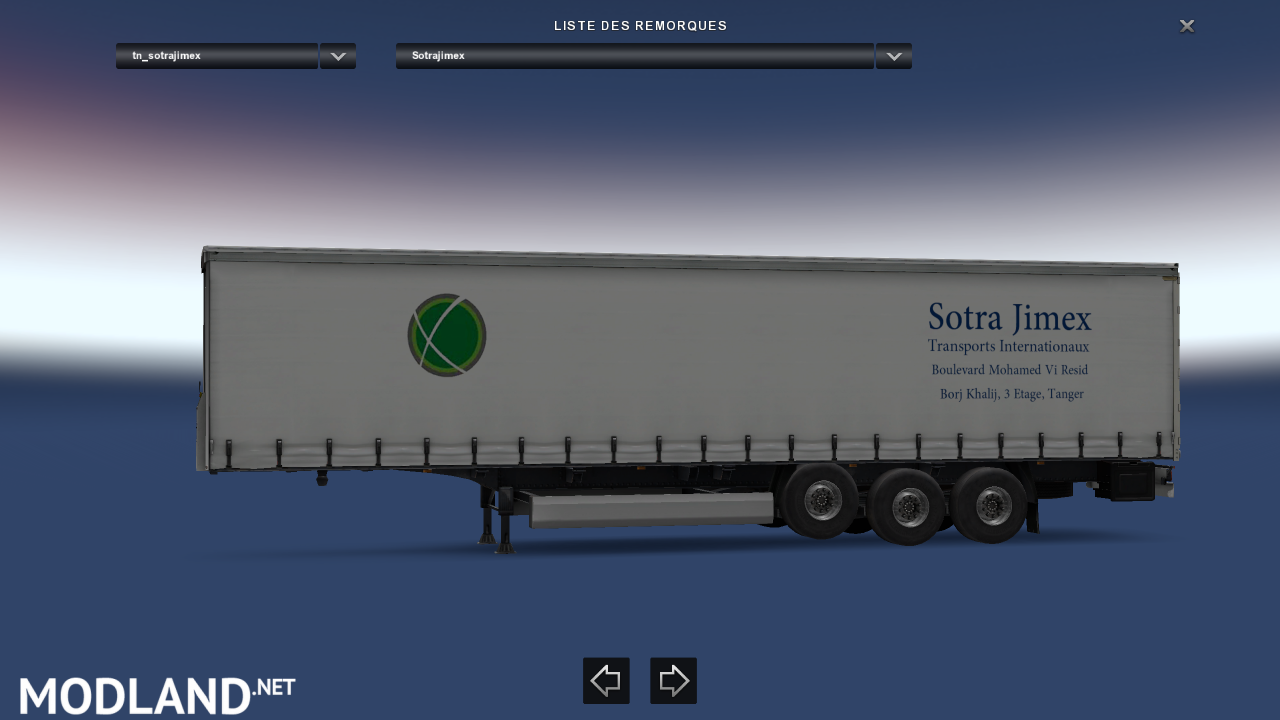 Trailer Krone Profiliner SotraJimex For ETS2 1.30