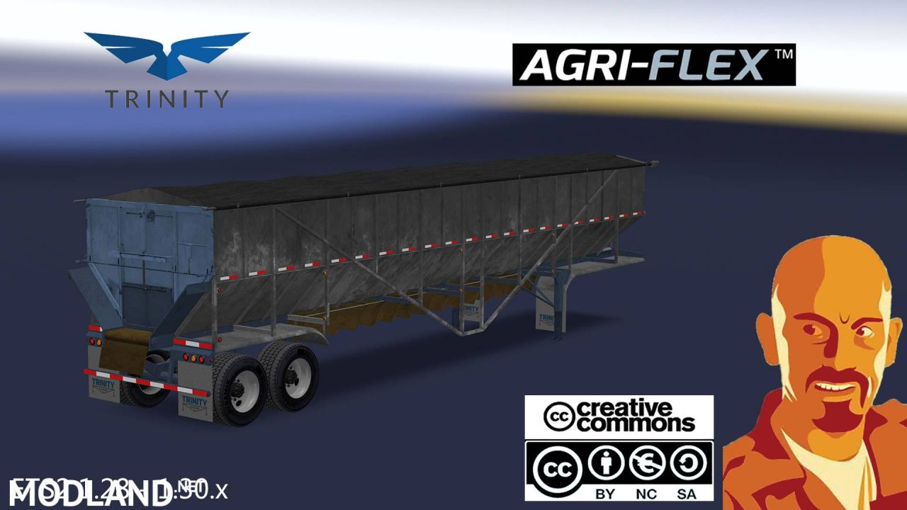 TRINITY AGRI-FLEX TRAILER ETS2