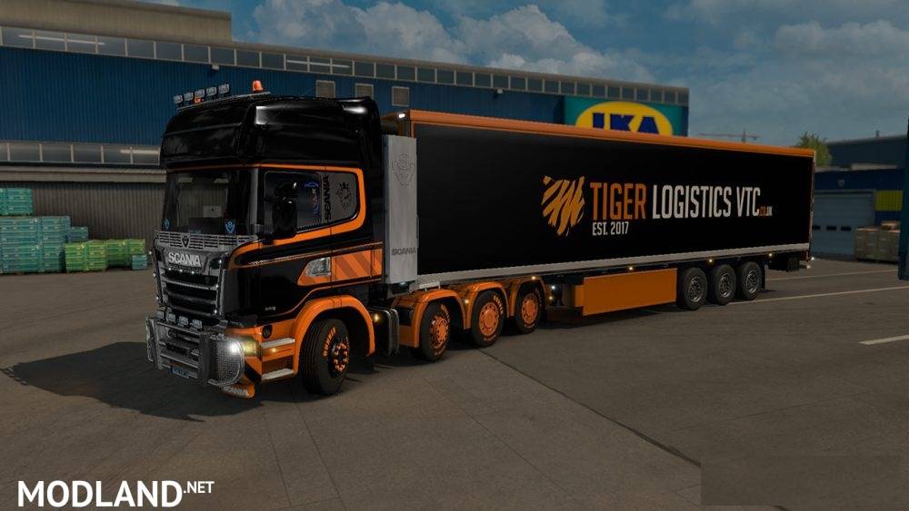 Tiger Logistics VTC Custom Trailer