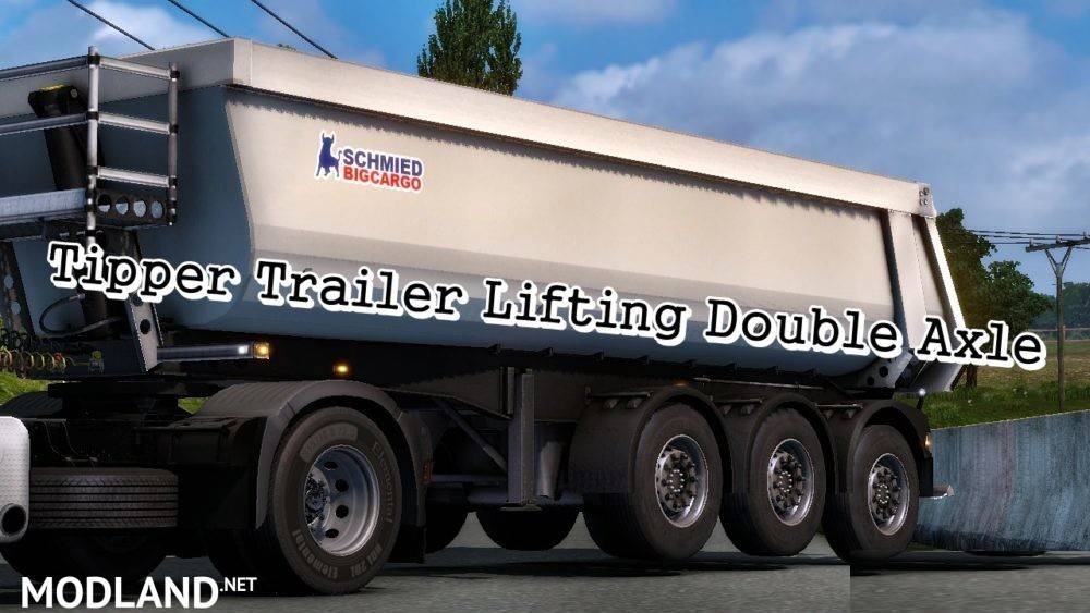 Tipper Trailer Lifting Double Axle [1.31]