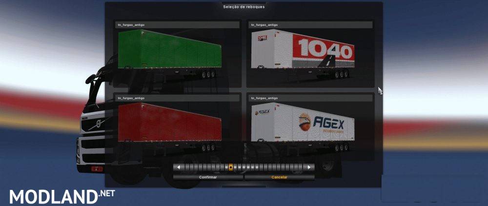 Trailers Pack by Victor Rodrigues v 1.7 for ETS2 1.30