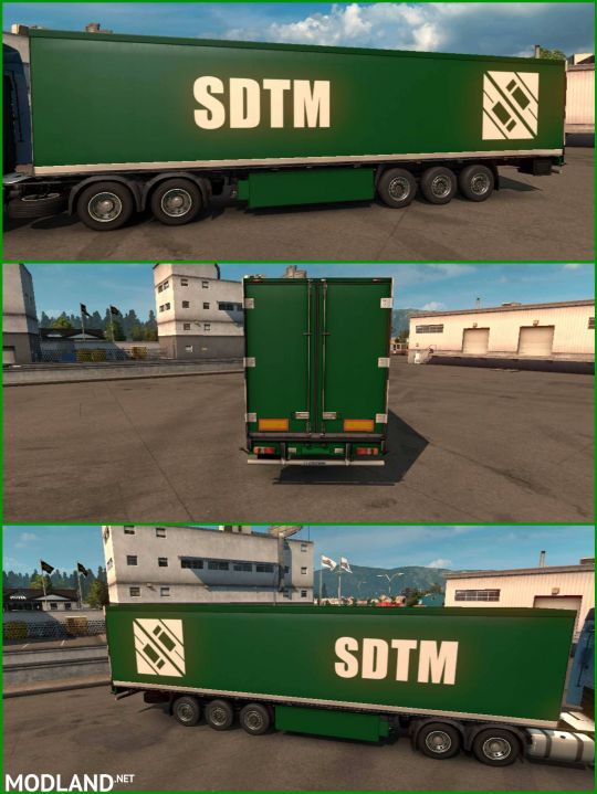 Trailer SDTM Green For ETS2 1.30