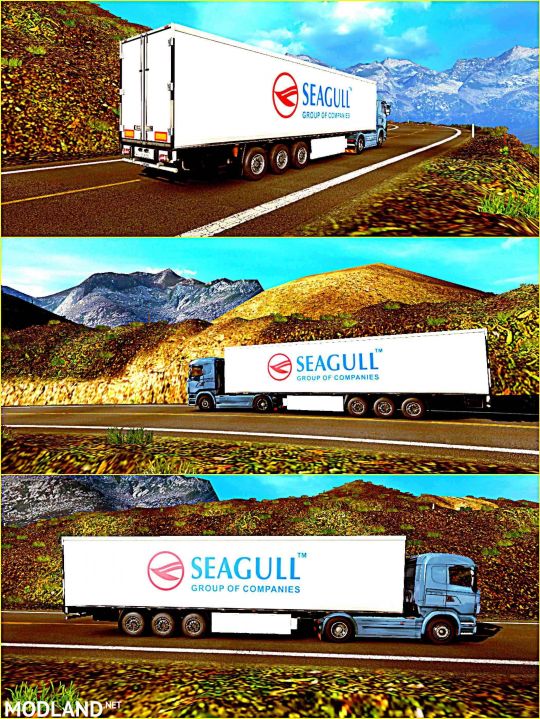 Trailer Seagull For ETS2 1.30