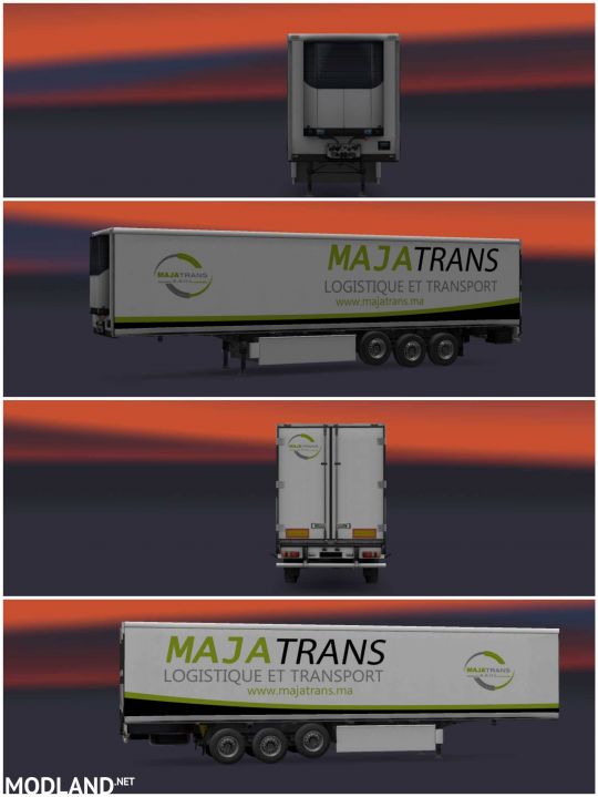 Trailer Maja Trans v2 For ETS2 1.30