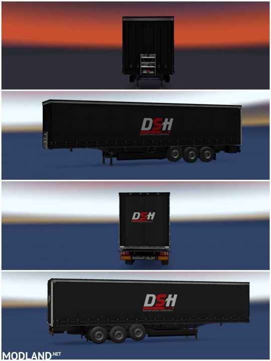 Trailer DSH Transport For ETS2 1.30