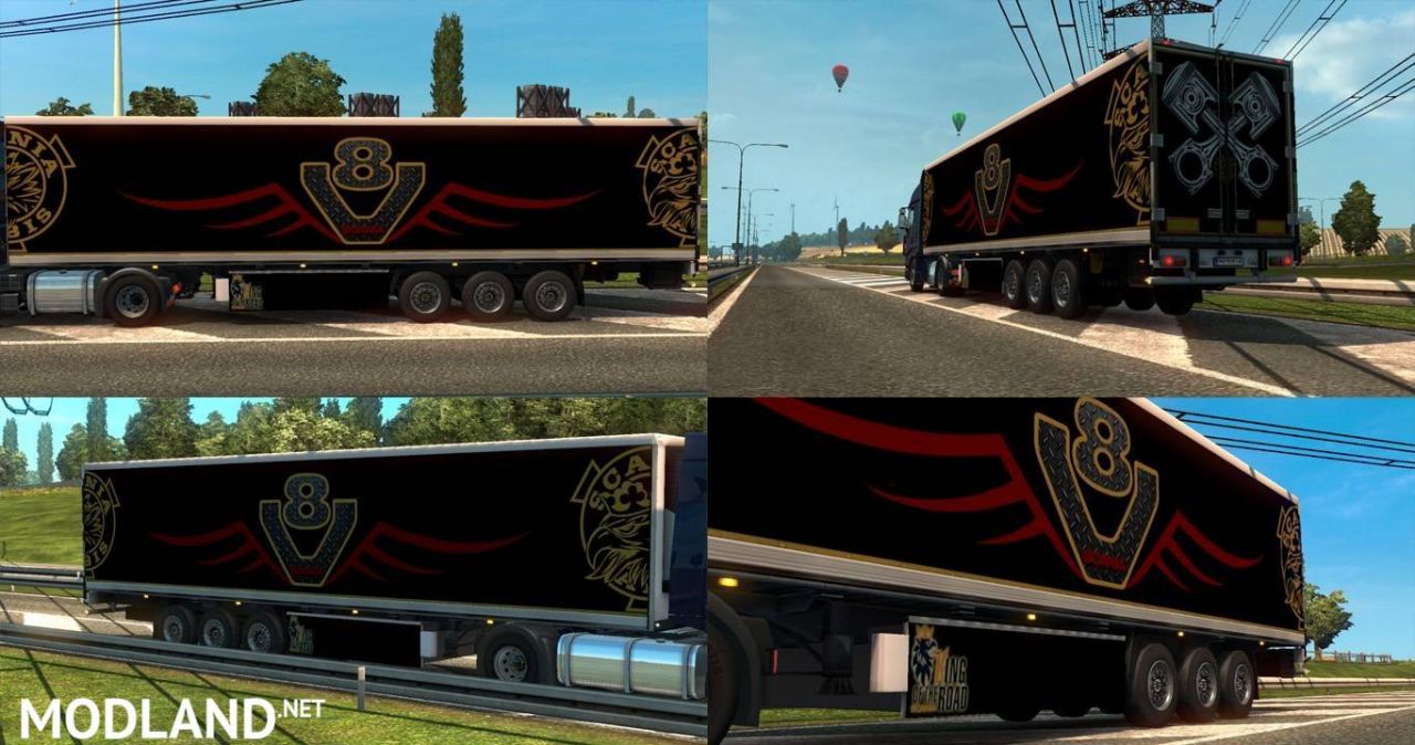 Scania  Vabis V8 Trailer