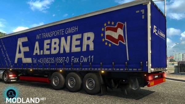 A. Ebner Transporte Trailer