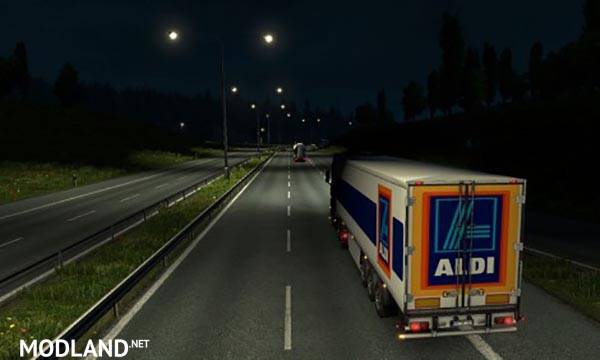 Aldi Logistics International Trailer