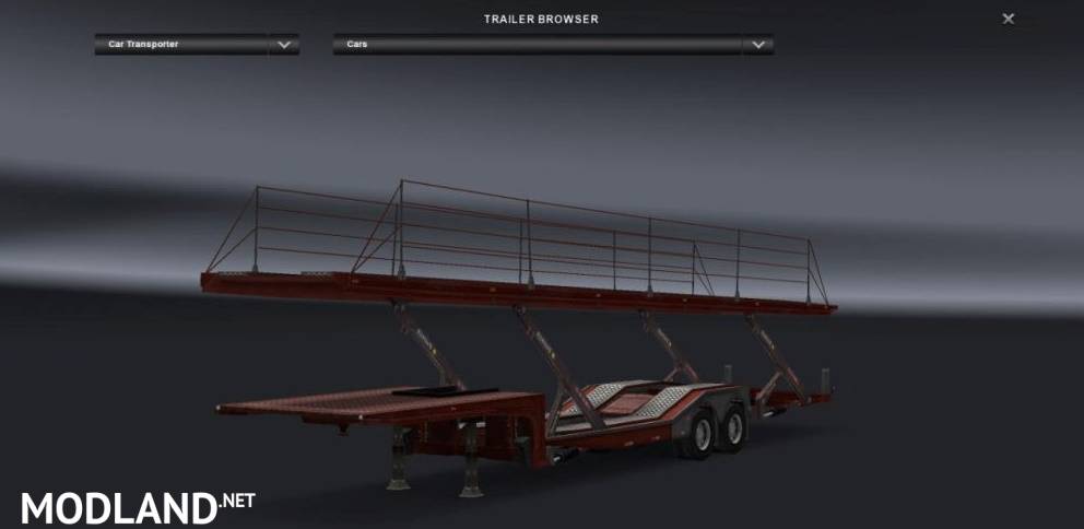 Empty & 1 ton for Car Transport trailer (Multiplayer & Singleplayer)