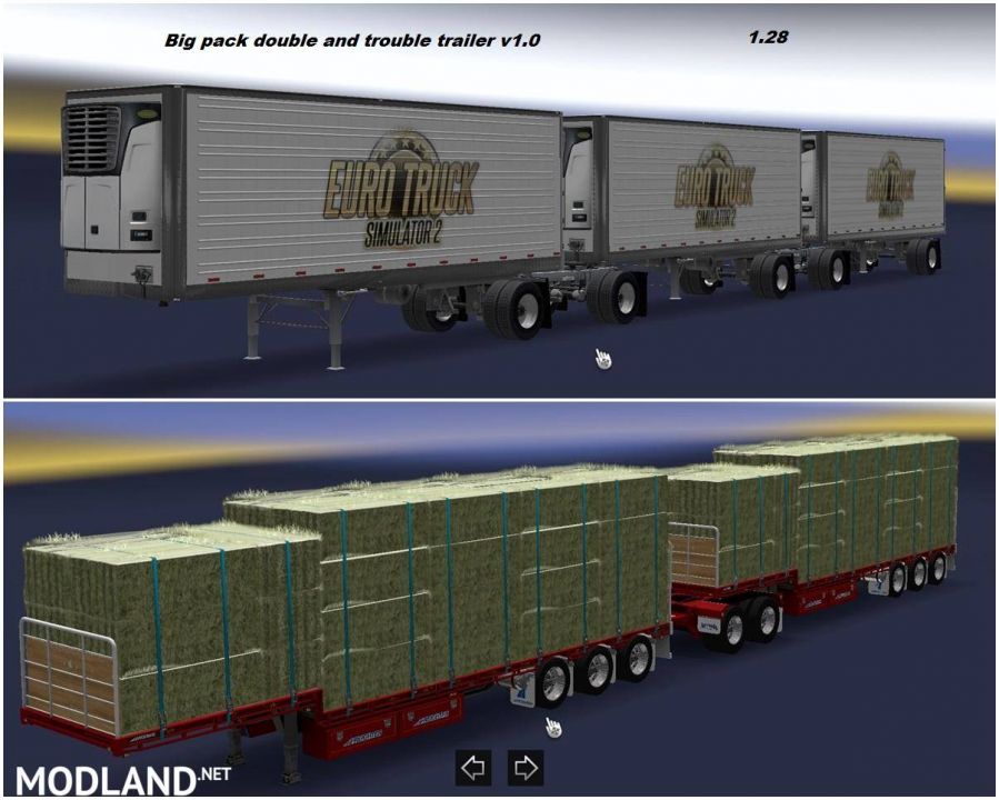 Big pack Double & Triple Trailers