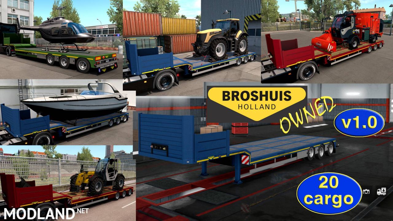 Ownable overweight trailer Broshuis