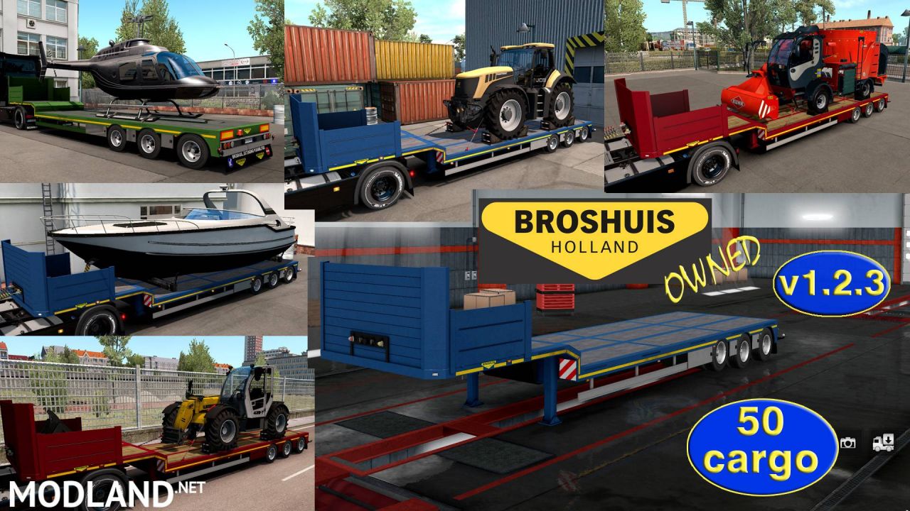 Ownable overweight trailer Broshuis