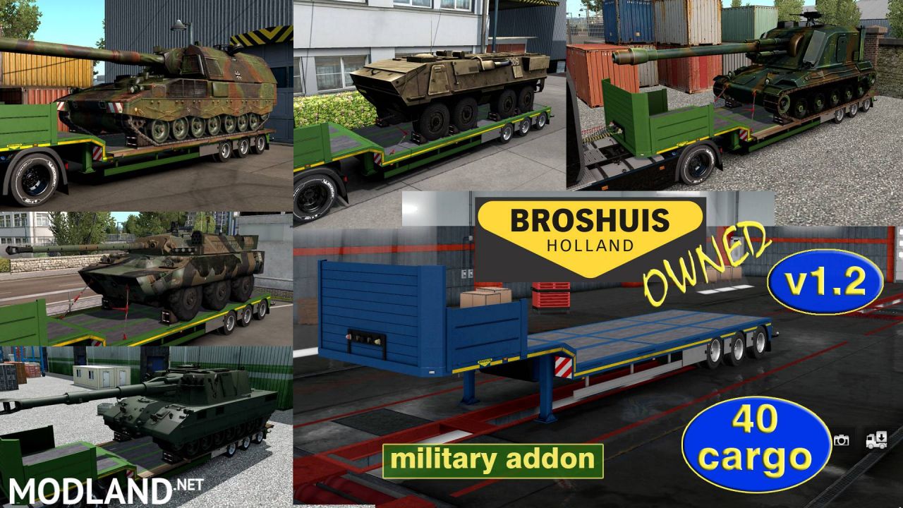 Military Addon for Ownable Trailer Broshuis