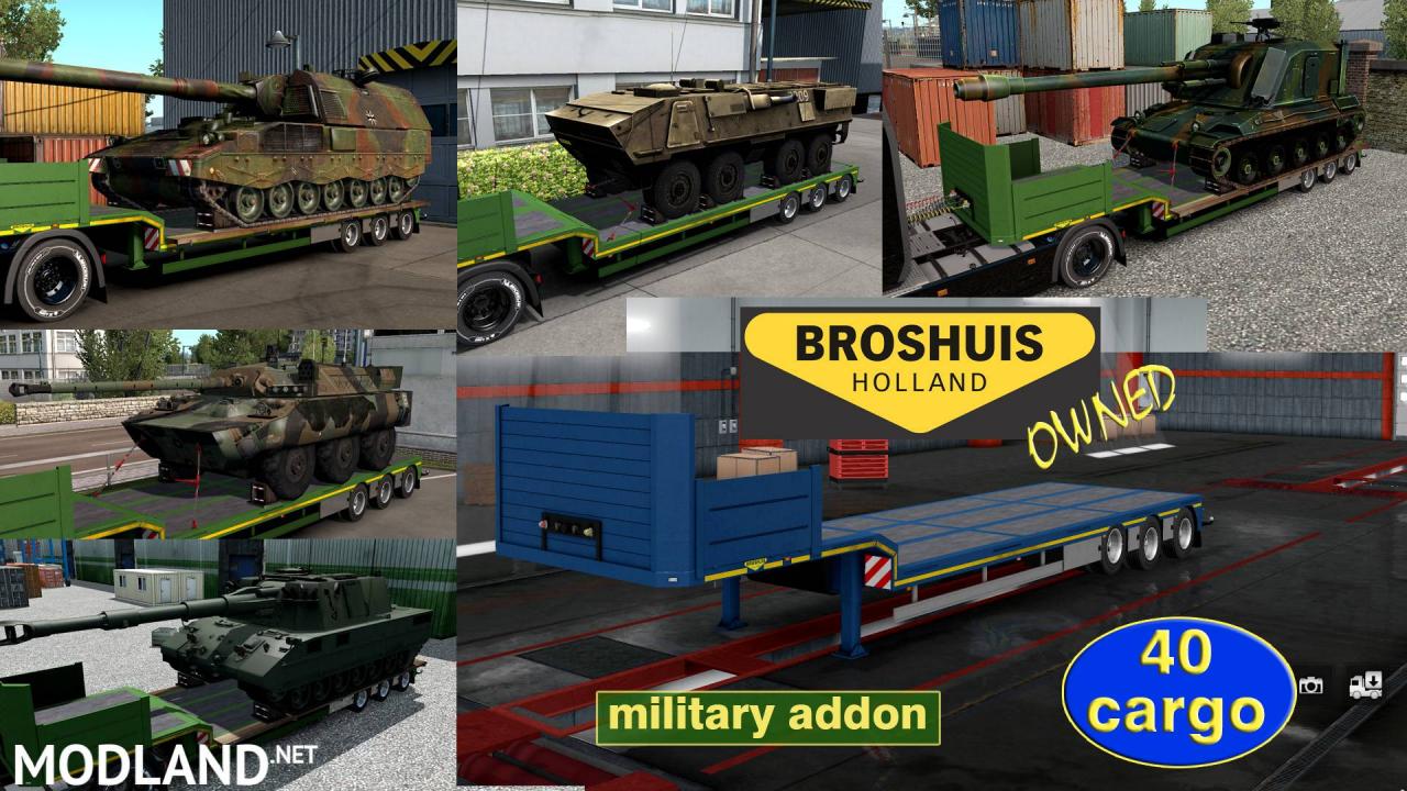 Military Addon for Ownable Trailer Broshuis