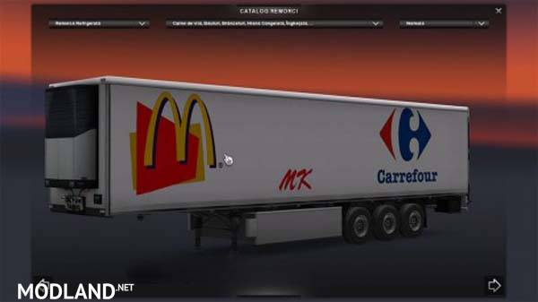 Carrefour trailer skin