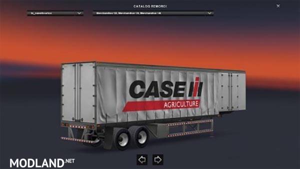 Case IH Curtain Trailer