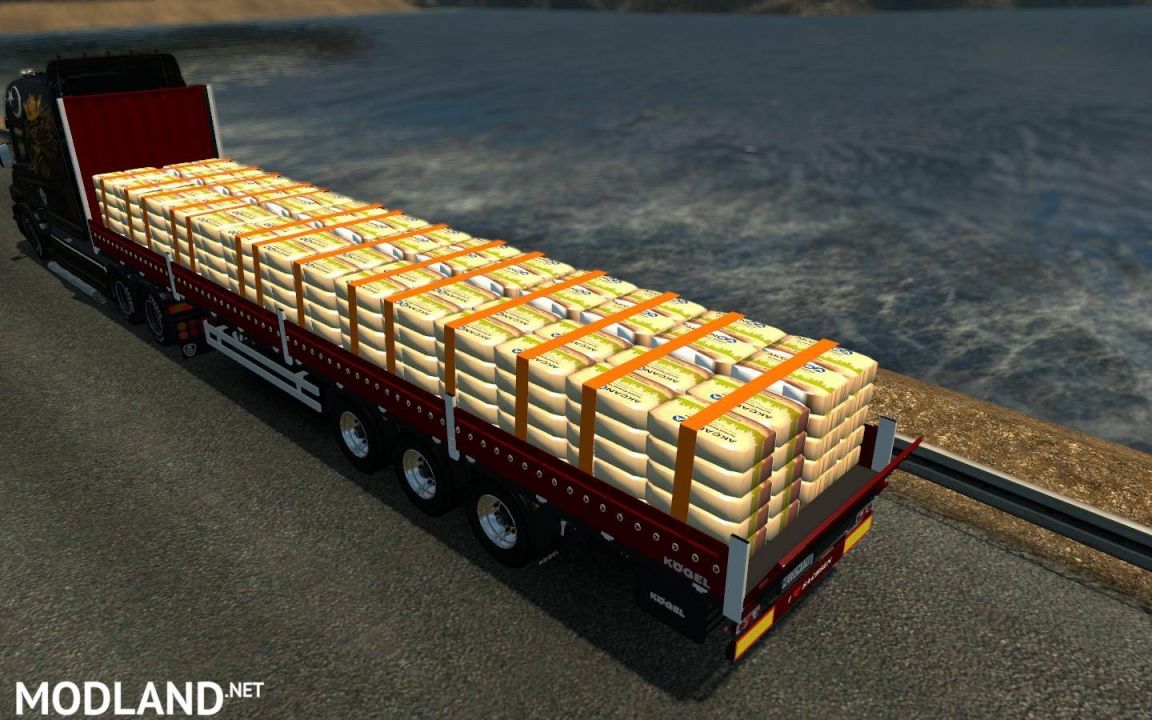 CEMENT TRAILER RED 1.21.x